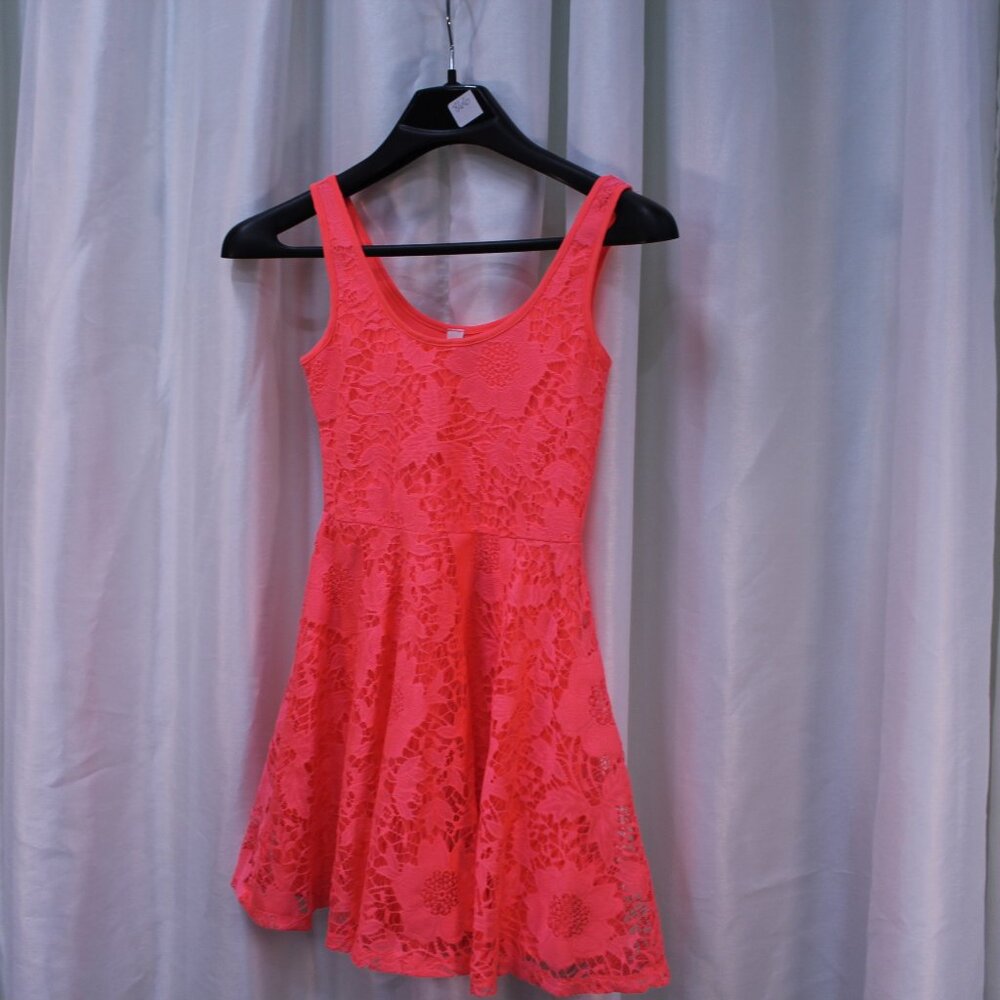Aeropostale Bright Coral Mini Dress